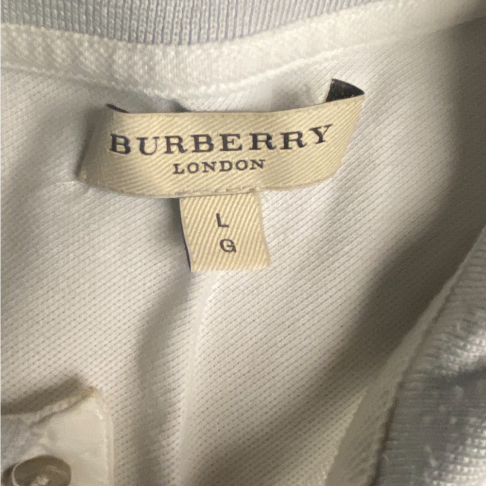 Mens Burberry Polo